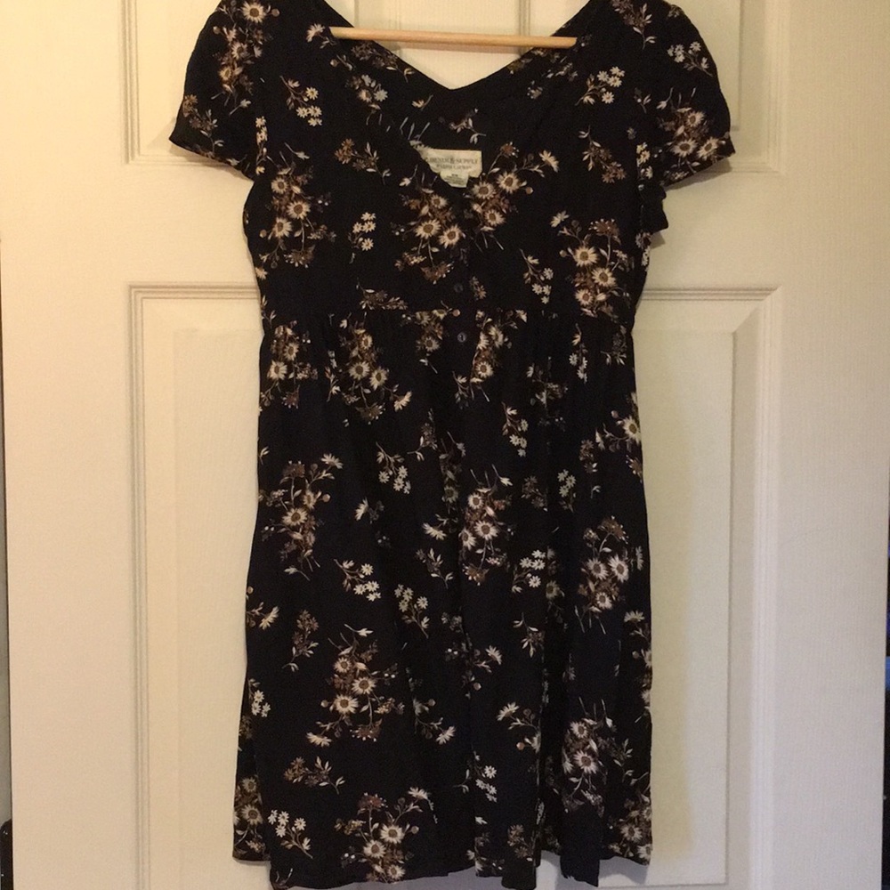 Button-up Swing Dress